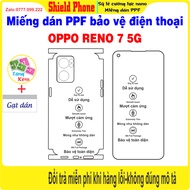 Ppf Stickers Protect OPPO RENO Phones 7 5G