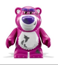 LEGO 7599 Lotso lotso2, bear, toy story with dirty pattern 反斗奇兵3 熊抱哥 勞蘇