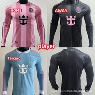 【SSS+ Player Version】Player Version] Miami 2025/26 Long Sleeve Football Jersey T7cy