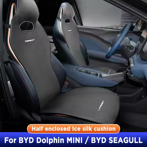 For BYD Dolphin MINI BYD SEAGULL Four Seasons Car Seat Cover Breathable Ice Silk Cushion Protector P
