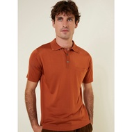 Montagut Men’s Renard Fil-Lumiere Short Sleeve Polo T-Shirt in Plain 100% Polyamide Made in Portugal