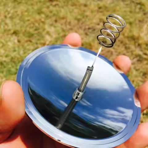 Outdoor Emergency Tool Gear Accessories Windproof Fire Starter Outdoor Solar Lighter Camping Surviva