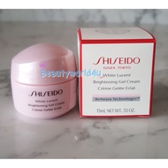 Shiseido White lucent Brightening Gel Cream 15 ml. Facial Skin Care Size