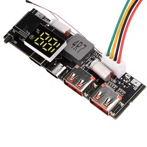 65/100W Power Bank 2-way Super Fast Charging for VC Flash Charging Mobile Power Module Board DIY Mot