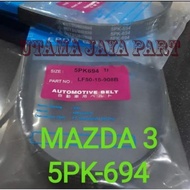 FAN VAN V BELT FAN STRAP 5PK-694 MAZDA 3 5PK694