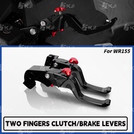 For Yamaha WR155/WR155R Two Fingers Short Brake Lever Racing Handle Levers Accessories Parts