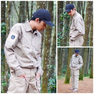 kemeja kitanica panjang / kemeja pria panjang kitanica mlxlxxl / kitanica panjang bahan ripstok / ke