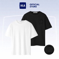 HLA Selesa Short Sleeve T-Shirt Men's T-Shirt |   HLA Solid Color Comfortable Breathable Short Sleev