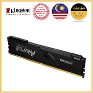 Kingston Fury Beast RAM 16GB DDR4 2666Mhz CL16 Ram DIMM Memory 2666MHz (16GB)