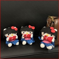 ST1 Sanrio Hello Kitty x Mirai Shida Vintage Limited Edition Plushie Bag Charm Keychain Collectible 