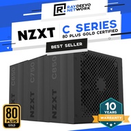 NZXT C650/C750/C850/C1200 650W/750W/850W/1200W ATX Modular Power Supply Unit PSU [80+ Gold Certified