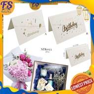 Wish Card / Wish Card / Happy Birthday Card /Greeting Wish Card / Kad Ucapan / 生日贺卡 / STK023