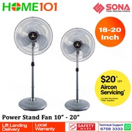 Sona Oscillator Power Stand Fan 18/20inch [SSO6067] [SSO6068]