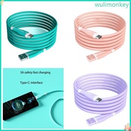 WU 3A USB to Type-C Data Cable Cord Data Transfer Wire Line for P50E Mate 40E
