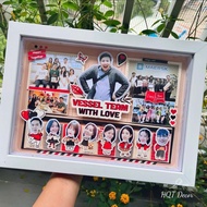 Handmade photo frames for bedroom decoration, colleague gifts, colleague gifts