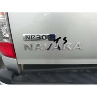 logo​ Navara​ np​ 300​ np​300​ Chrome Color​ Authentic