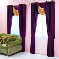 Luxury wave fringe curtains Luxury fringe curtains one set Spanish wave fringe curtains Inner bangs