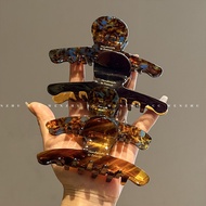 WENZHU | Kẹp Tóc Acetate Chất Lượng Cao cho Phụ Nữ Kẹp Tóc Phía Sau Đầu Kích Thước Lớn