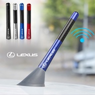 1PCS Universal Car Radio Aerial Amplified Antenna  Aluminum Alloy Car Accessories Antenna for Lexus 