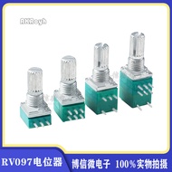 Rv/rk097ns Volume Potentiometer 3/5/6/8 Pin B1K5K10K20K50K100K Adjustable Potentiometer