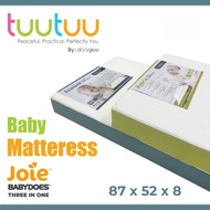Tuutuu by Dooglee Baby Crib Mattress 87 x 52 x 8 fitted for Joie Kubbie Sleep | Ecoluxe Baby Mattres