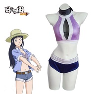 Naruto Summer Festival Swimwear - Hyuga Hinata Cosplay Bikini Set