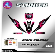 COD  Sticker stiker secotlet RBT REVO RBT VEGA BEBEK MODIF SUPERMOTO YZ CRF KLX RBT new terbaru trabas Al vol 02