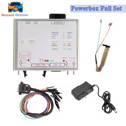 Power Box for Openport J2534 Device Powerbox 2.0 for JTAG Box Car Transmission Power Upgrade Tool EC