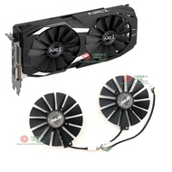 New ASUS ASUS RX580 DUAL Snow Leopard graphics cooling fan T129215SM PLD10010S12H
