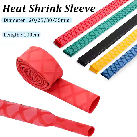20/25/30/35mm Diameter Ice Hockey Heat Shrinkable Sleeve Hockey Stick Grip Badminton Hockey Fishing 