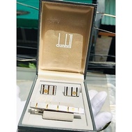 (2hand) Genuine Dan Hill brand clip and cufflink combo box, full box