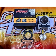 Mtrt chromebore Mio Mx/Mxi125 Fi Chromebore block set 59mm