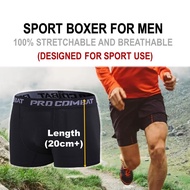 ROOFLESS Sport Boxer Men Underwear Man Seluar Dalam Lelaki Seluar Tight Lelaki Seluar Fit Lelaki Tig