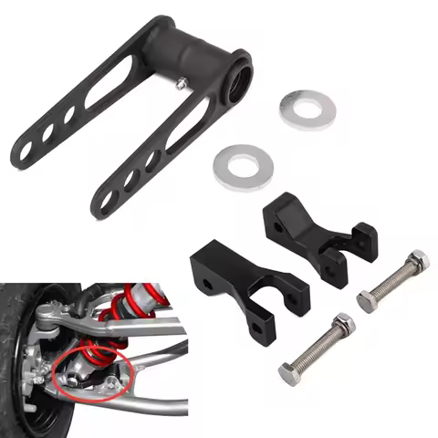 Front Rear Lowering 3.5" Adapter Kit Adjustable Motorcycle For Z400 LTZ400 KFX400 KFX450R DVX400 Z L