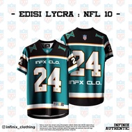 Free Customized Name & Number Oversized NFL Streetwear Jersey - EDISI NFL 2025