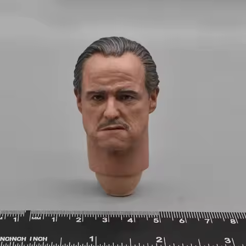 1/6 DAMTOYS DAM DMS033 The Godfather (1972) Golden Years Version Normal Resting Closed Eye Exquisite