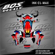 Sticker Decal Helm INK CLMAX Part 1| Decal sticker | Decal helm INK CL MAX