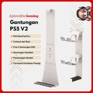 Playstation 5 Slim Pro Fat Iron Wall Bracket