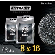 KDK Anthracite 8x16 - 3 Kg | Pdam/sum water filter media