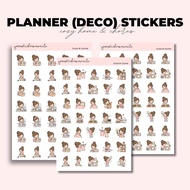 Planner (deco) Stickers - Cozy Home & Chores
