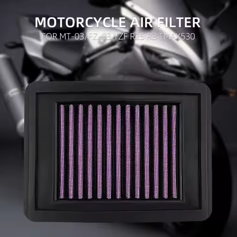 Motorcycle Engine Air Filter Cleaner Air Intake Filter Element For Yamaha YZF-R3 ABS MT-03 YZF-R25 Y