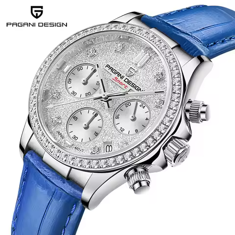 PAGANI Design 36MM Classic Women Quartz Watch Japan TMI Movt Sapphire Fashion 100m Waterproof Ladies