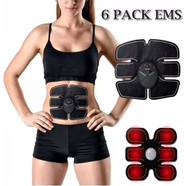 Beauty Body Mobile Gym 6 Pack EMS Electrical Pulse Firming Muscle Stimulation ABS Abdomen Fitness Tr