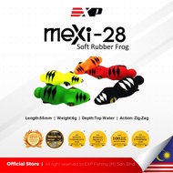 EXP MEXI 28 Soft Rubber Frog Lure Bait Mini Croc Casting Haruan Toman Katak Tiruan Katak tiruan