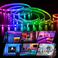 JONY TV LED Backlight, Remote Control Strip Light Behind with Music Sync LED Lights,  USB Powered Bl