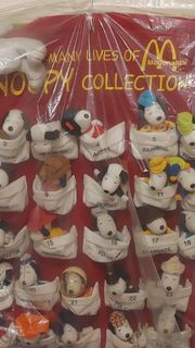 麥當勞 Snoopy 珍藏系列 扭蛋公仔