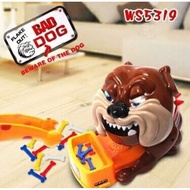BEWARE OF THE DOG SIZE XL - BAD DOG FIERCE DOG children's toy/ bad dog beware dog 48 bones 48 cards 