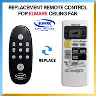 Elmark Wall Ceiling Fan Remote Control for Elmark Brand Fan Remote Control Siling Dinding Kipas FAN-