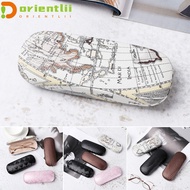 ORIENTLII Eyeglasses  Fashion Portable Eyeglasses Accessories Hard Leather