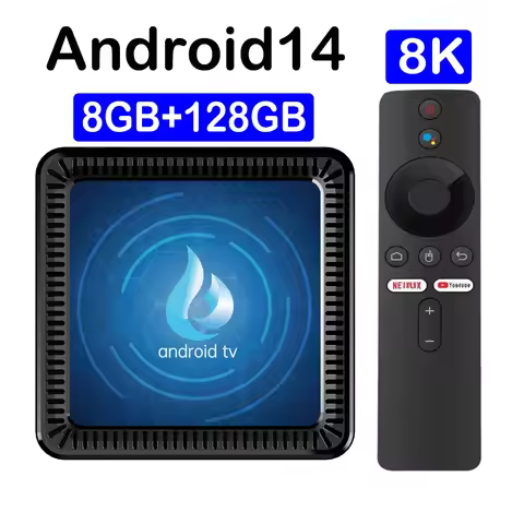 2025 New Q17 Smart TV Box Android 14 Allwinner H313 5G Wifi 64GB 128GB Rom Android14 Google Assistan
